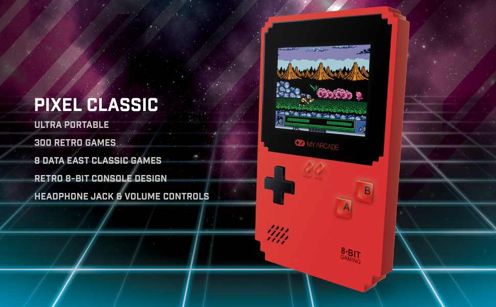 my arcade retro pixel classic data east games console 