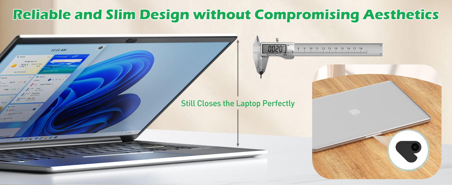 Reliable and Slim Design without Compromising Aesthetics