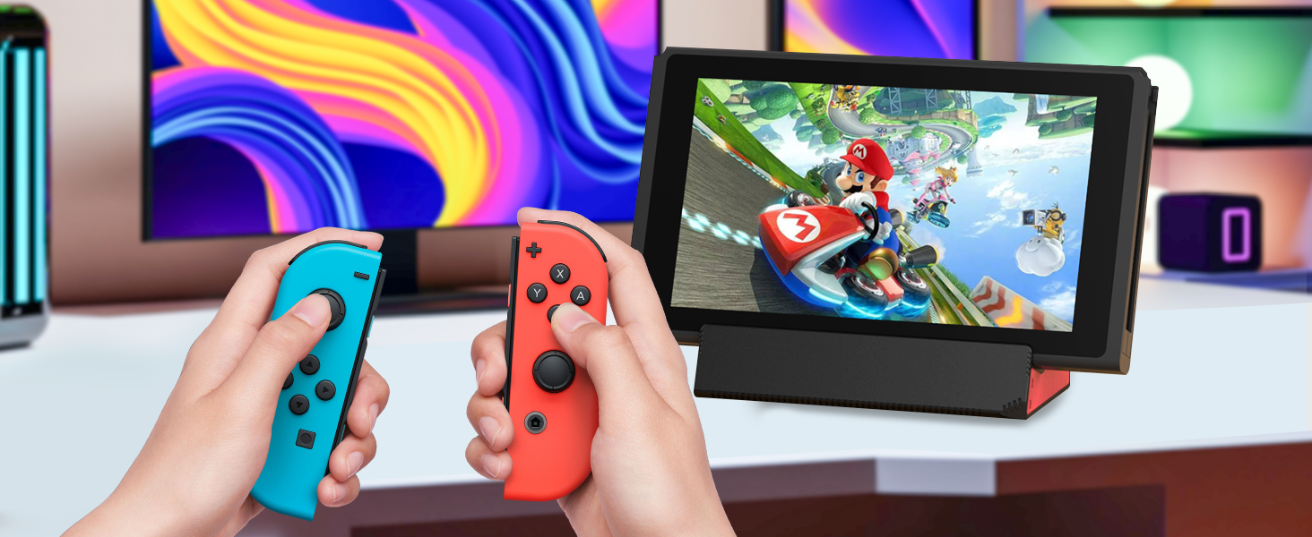 Switch charging dock feature