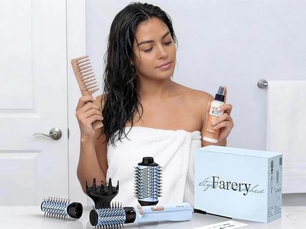 cepillo secador giratorio