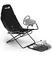 ARES WING Foldable Racing Simulator Cockpit, Racing Wheel Stand with Seat, Formula and GT Sim Dri...