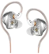 BZINK H89 Wired Earbuds with Microphone,in Ear Monitor Headphones, IEM Earphones,Corded Headphone...
