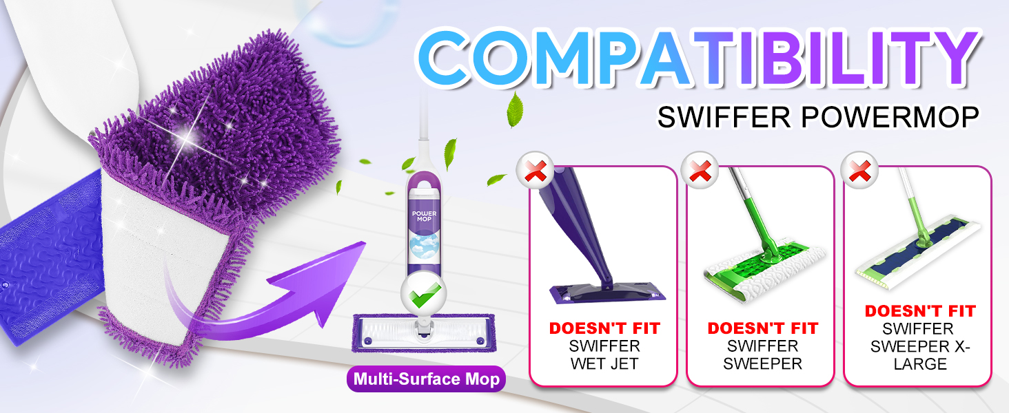 swiffer power mop refill pads