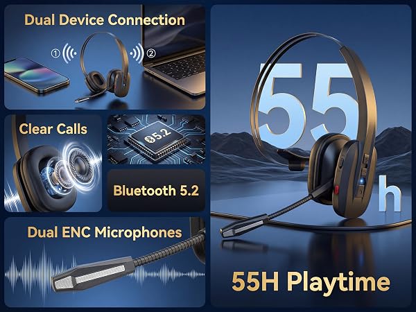 Dual ENC Microphones