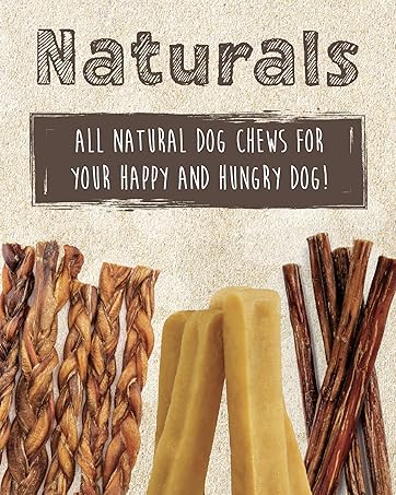 Naturals - all natural dog chews for your happy and hungry dog!