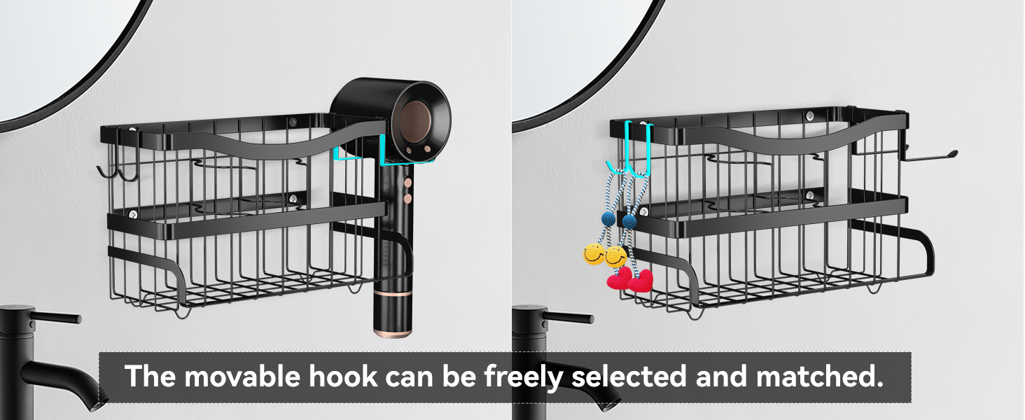 under sink hair tool organizer storage for hair tools hair dryer holder wall mount