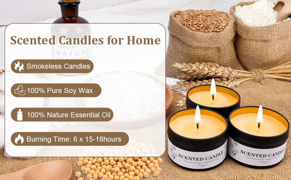 Candles for home scented