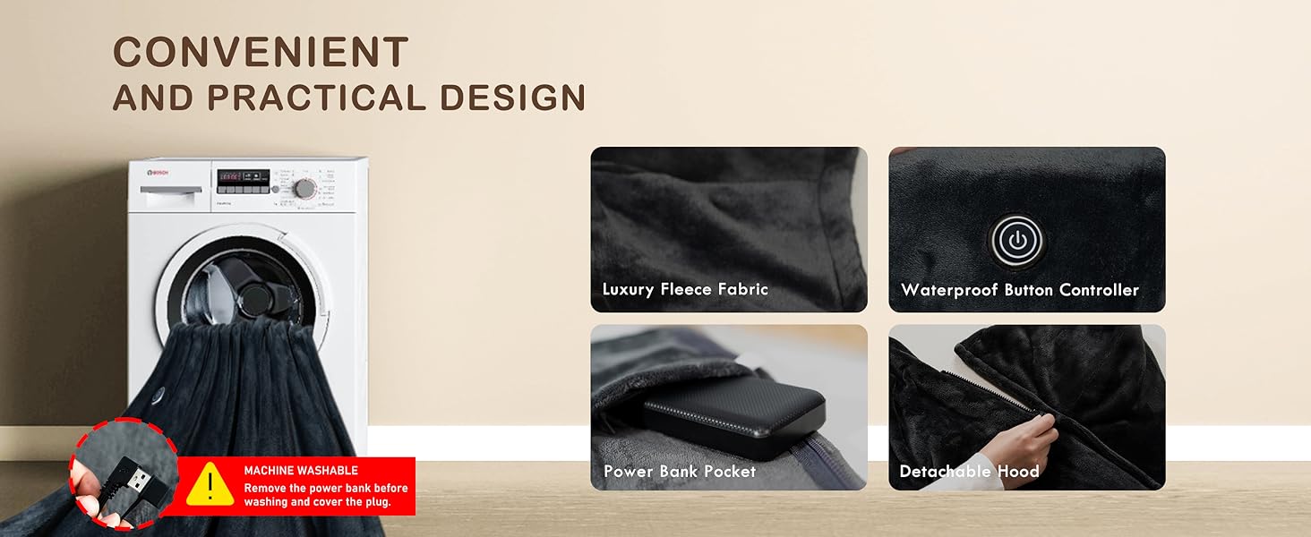 electric blanket rechargeable