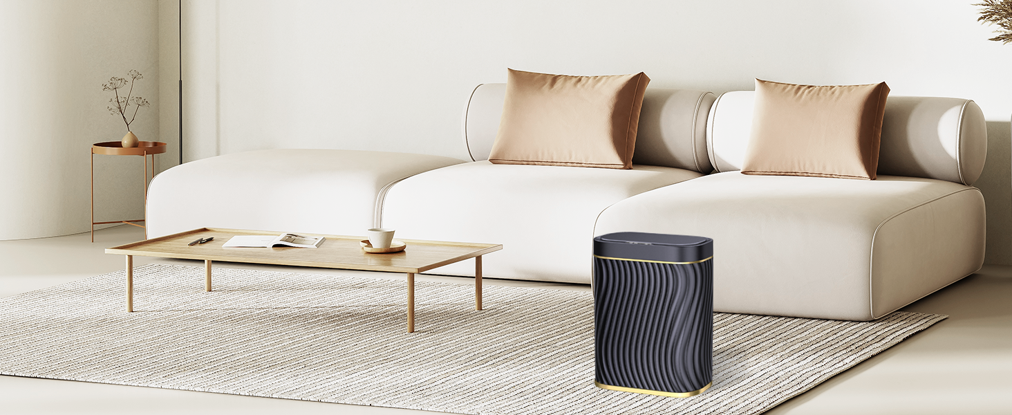 Bathroom Small Trash Can with Automatic Touchless Lid