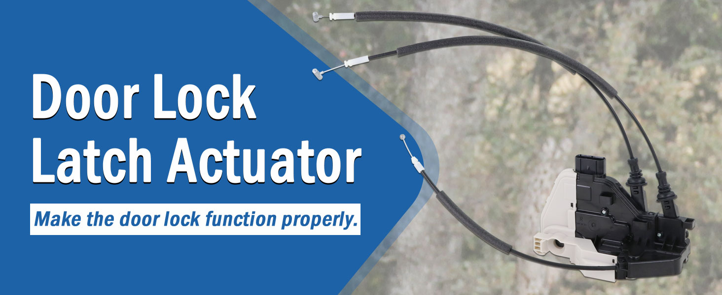 Front Right Passenger Side Door Lock Actuator 81320-2W010 fit for Hyundai Santa Fe XL 2013-2019