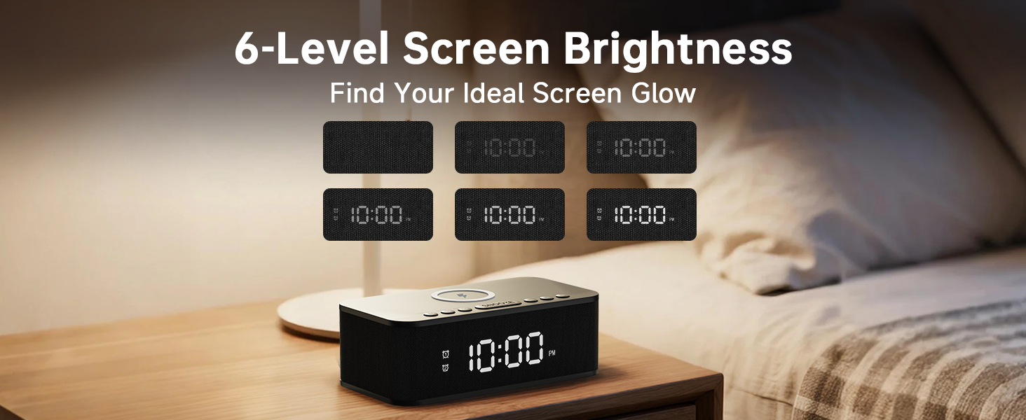 alarm clocks for bedrooms