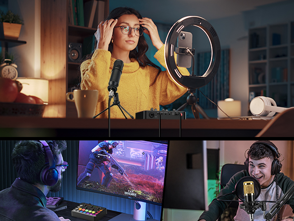 audio mixer for podcasting