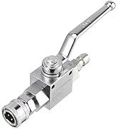 RIDGE WASHER High Pressure Ball Valve Kit for Power Washer Hose, 3/8” Quick Disconnect, 4500 PSI
