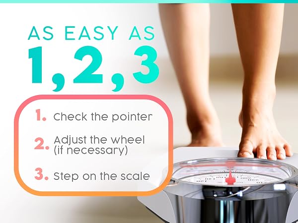 Adamson A24 Scales for Body Weight - Up to 350 LB - Anti-Skid Rubber Surface