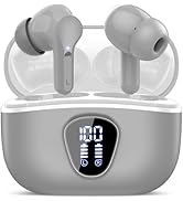 Wireless Earbuds, Bluetooth 5.4 Headphones HiFi Stereo, Bluetooth Earbuds with ENC Noise Cancelli...