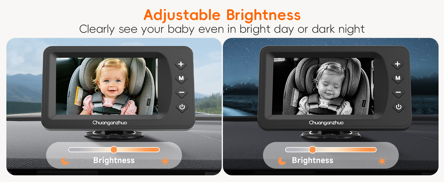baby car camera with night vision