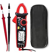 UNI-T UT210e Digital Clamp Meter AC DC Amp Meter Clamp Multimeter True RMS 2000 Counts Voltmeter ...