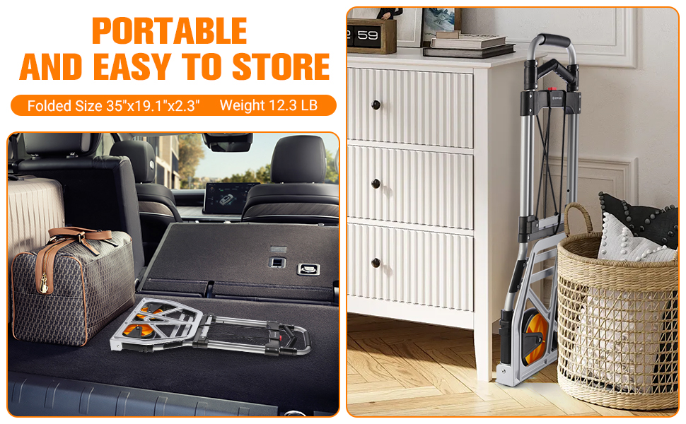 380 LB Folding Hand Truck