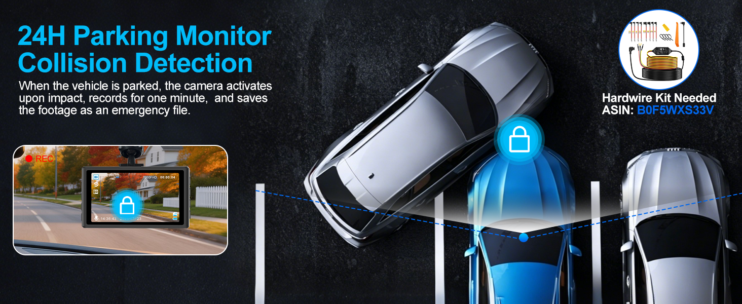 dash cam front and rear