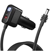 Starlink Mini Power Cable 10FT 100W 12V-24V Cigarette Lighter Adapter to DC Power Cable with USB,...