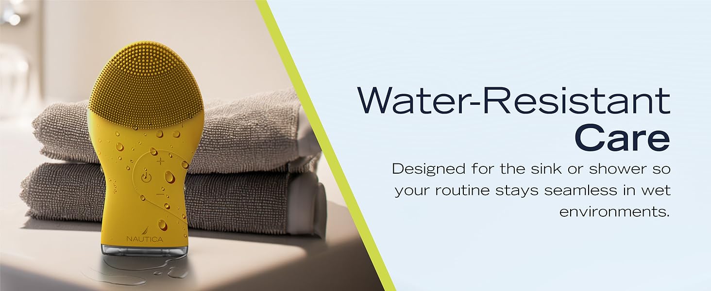 Water-Resistant Sonic Facial Cleanser