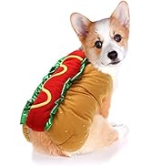 iplusmile Hot Dog Pet Dog Halloween Costumes, Funny Dog Dressing Doggie, Pet Cosplay Apparel for ...