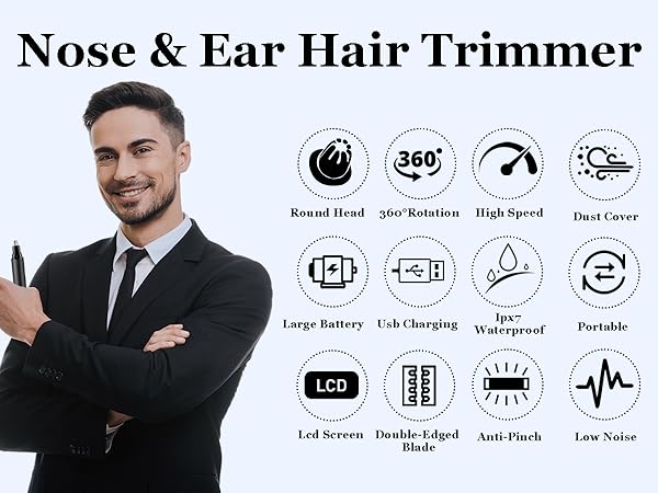 Ear and Nose Hair Trimmer