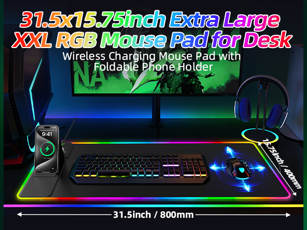 XXL Mouse Pad for Desk