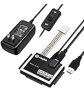 Cinolink SATA IDE to USB 3.0 Adapter for Universal 2.5"/3.5" Inch IDE and SATA External HDD/SSD w...