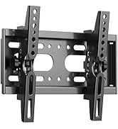 JOBZYP Tilt TV Wall Mount Bracket for 14-42 Flat Screen TVs &amp; Monitors, 19 21 23 27 29 32 37 39 I...