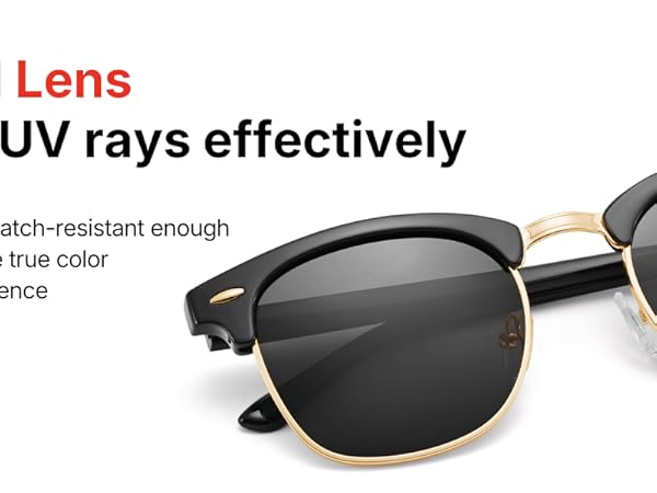 Pro Acme Semi-Rimless Polarized Sunglasses