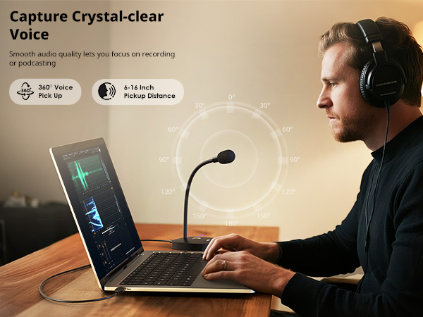 USB microphone for computer