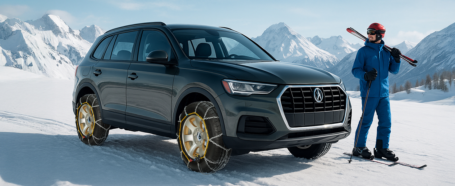 Emergency Snow Tire Chains