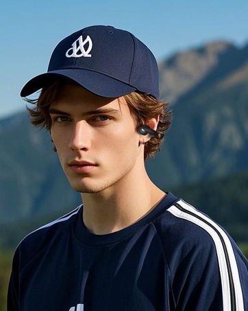 open ear headphones with mic