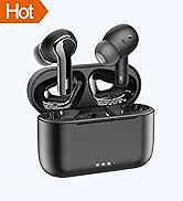 TOZO NC2 Hybrid Active Noise Cancelling Wireless Earbuds, in-Ear Detection Headphones, IPX6 Water...