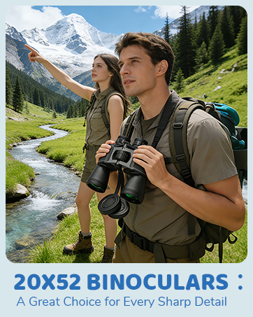 20x52 Binoculars : A Great Choice for Every Sharp Detail