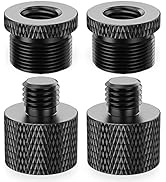 Rigych Mic Stand Adapter 5/8 Female to 3/8 Male &amp; 3/8 Female to 5/8 Male Thread Screw Adapter for...