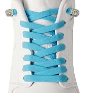 CCSOFTIME 2 Pairs Elastic Shoe Laces for Sneakers, Elastic No Tie ShoeLaces Flat Shoe Strings for...