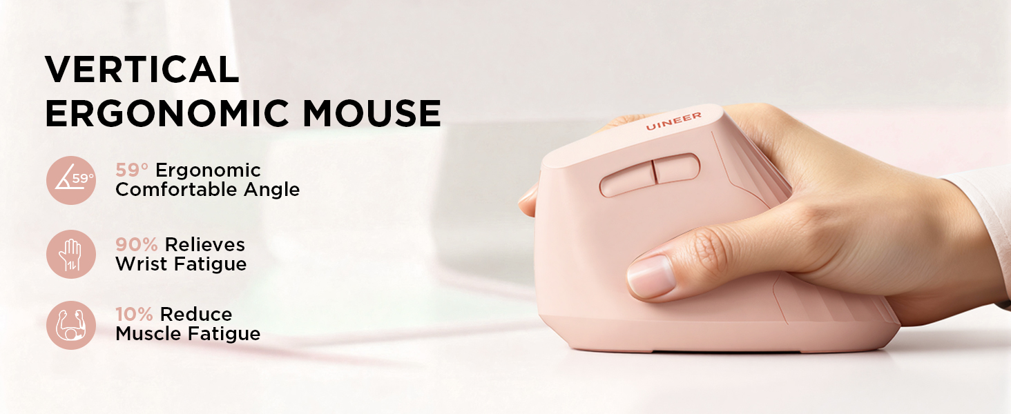 Ergonomic Wireless Mouse