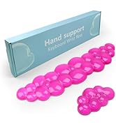 Gel Cloud Keyboard and Mouse Wrist Rest, Cute Wrist Support and Arm Support Keyboard Rest for Key...