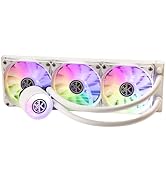KINGCOOL Aqua Freeze AIO Cooler 360mm Radiator Liquid CPU Cooler RGB All-in-One Water Cooling Sys...