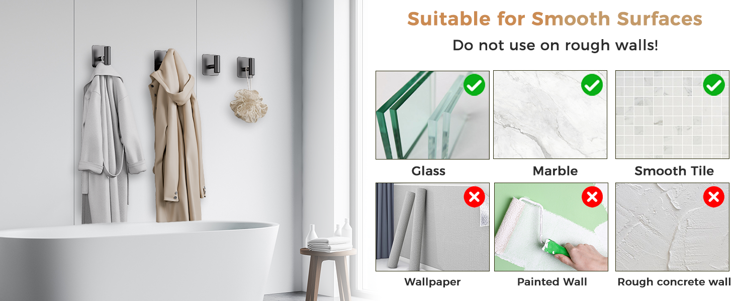 shower hooks for inside shower