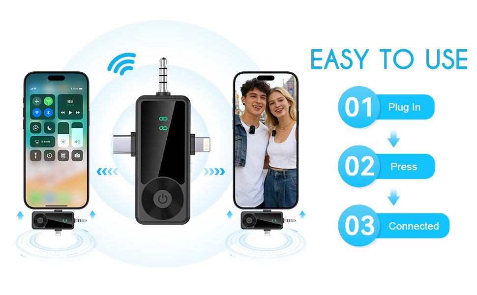 Easy to Use Wireless Microphone