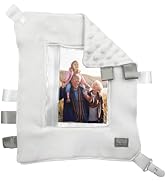 KuddleFrame - Nurturally - Lovely Unisex Comfort Blanket with Photo Holder and Pacifier Tag, Soft...