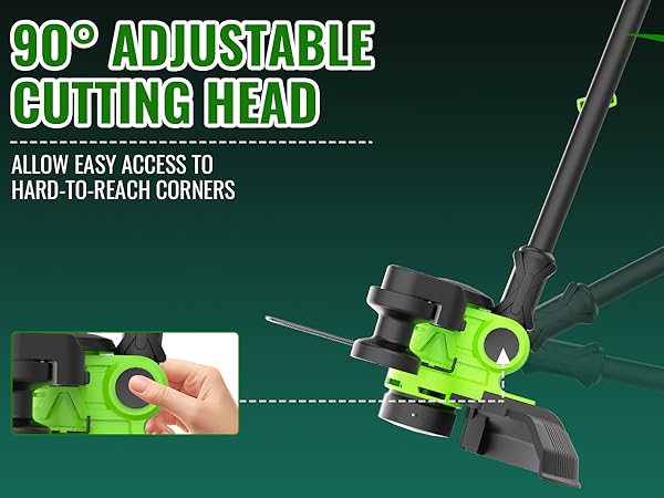 battery operated weed wacker cordless cordless string trimmer