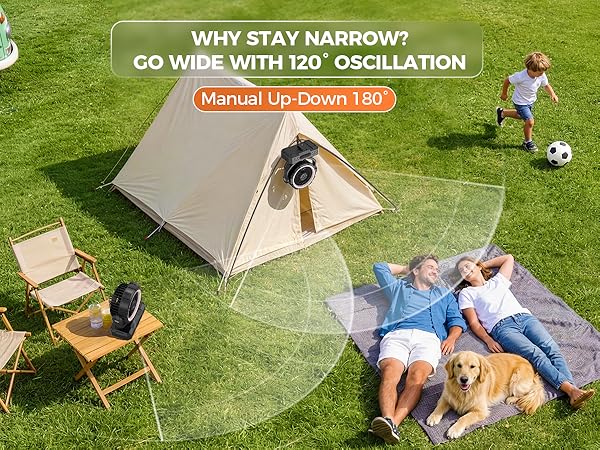 portable fan rechargeable