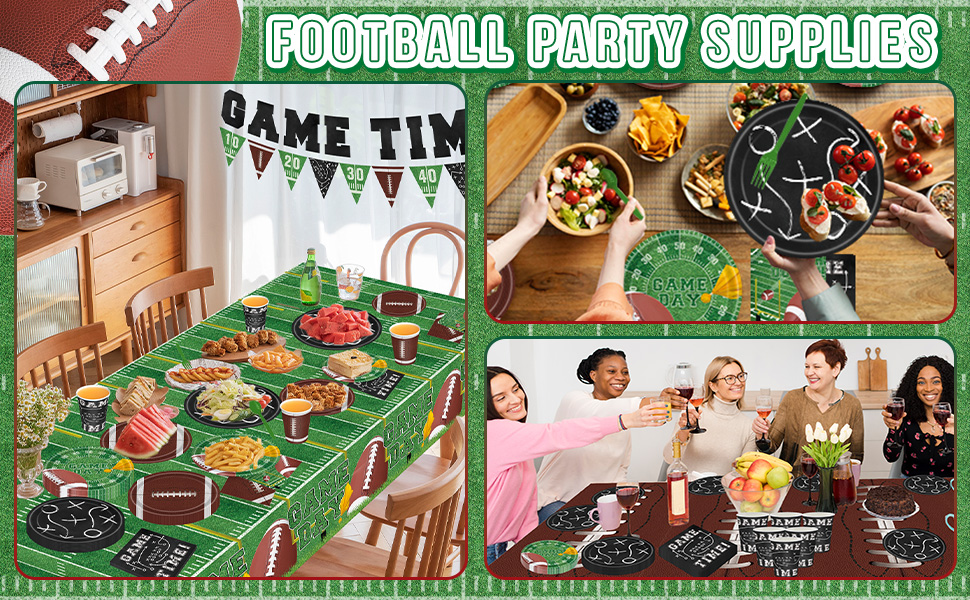 Our Football Decorstion Set Perfect to Multiple Occasions!