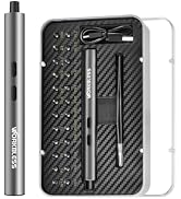WorkBless WorkBless Mini Electric Screwdriver, 3.7V Precision Screwdriver Set, 24-in-1 Magnetic B...