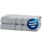 CLOROX Bleach Friendly Towels, Quick Dry, 100% Cotton Hand Towels (16
