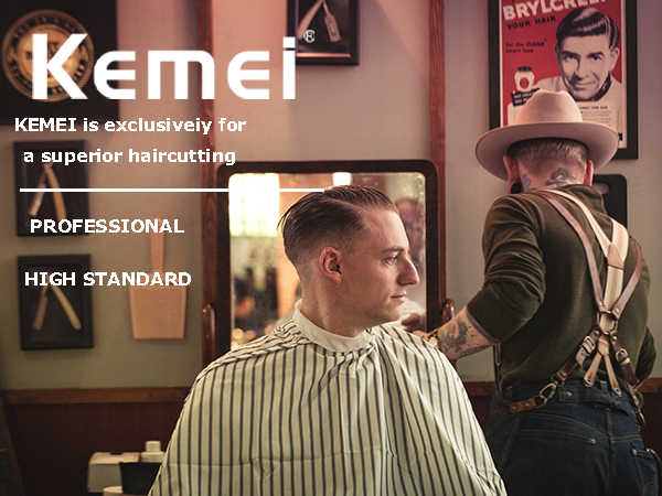 KEMEI is exclusiveiy for a superior haircutting
